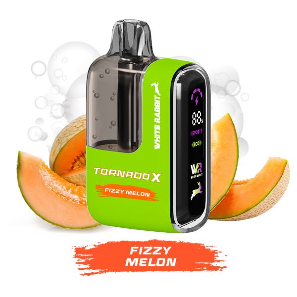 WHITE RABBIT TORNADO X - Puff 25000 Rechargeable - Fizzy Melon