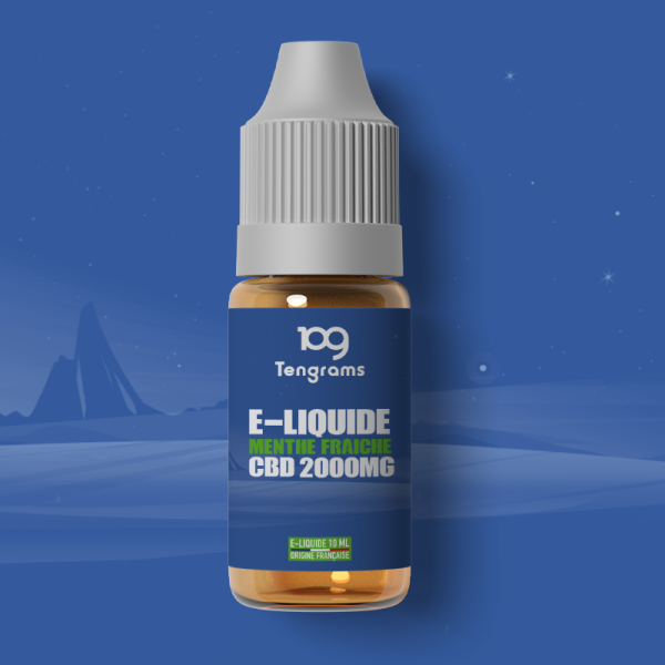 E-liquide CBD - Menthe Fraîche