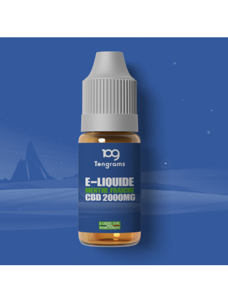 E-liquide CBD - Menthe Fraîche