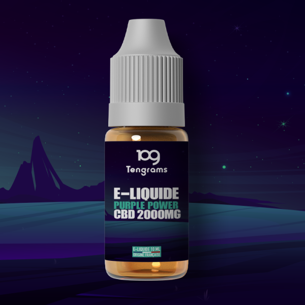 E-liquide CBD - Purple Power
