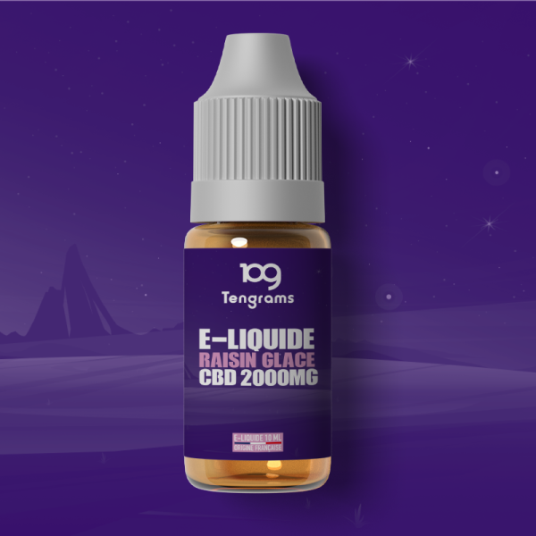 E-liquide CBD - Raisin Glacé