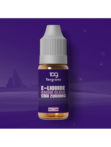 E-liquide CBD - Raisin Glacé