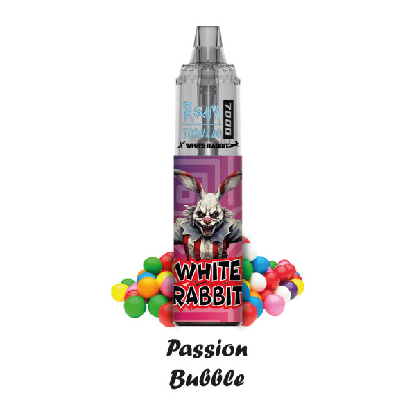White Rabbit_Puff "RandM Tornado x White Rabbit 7000" - Passion Bubble